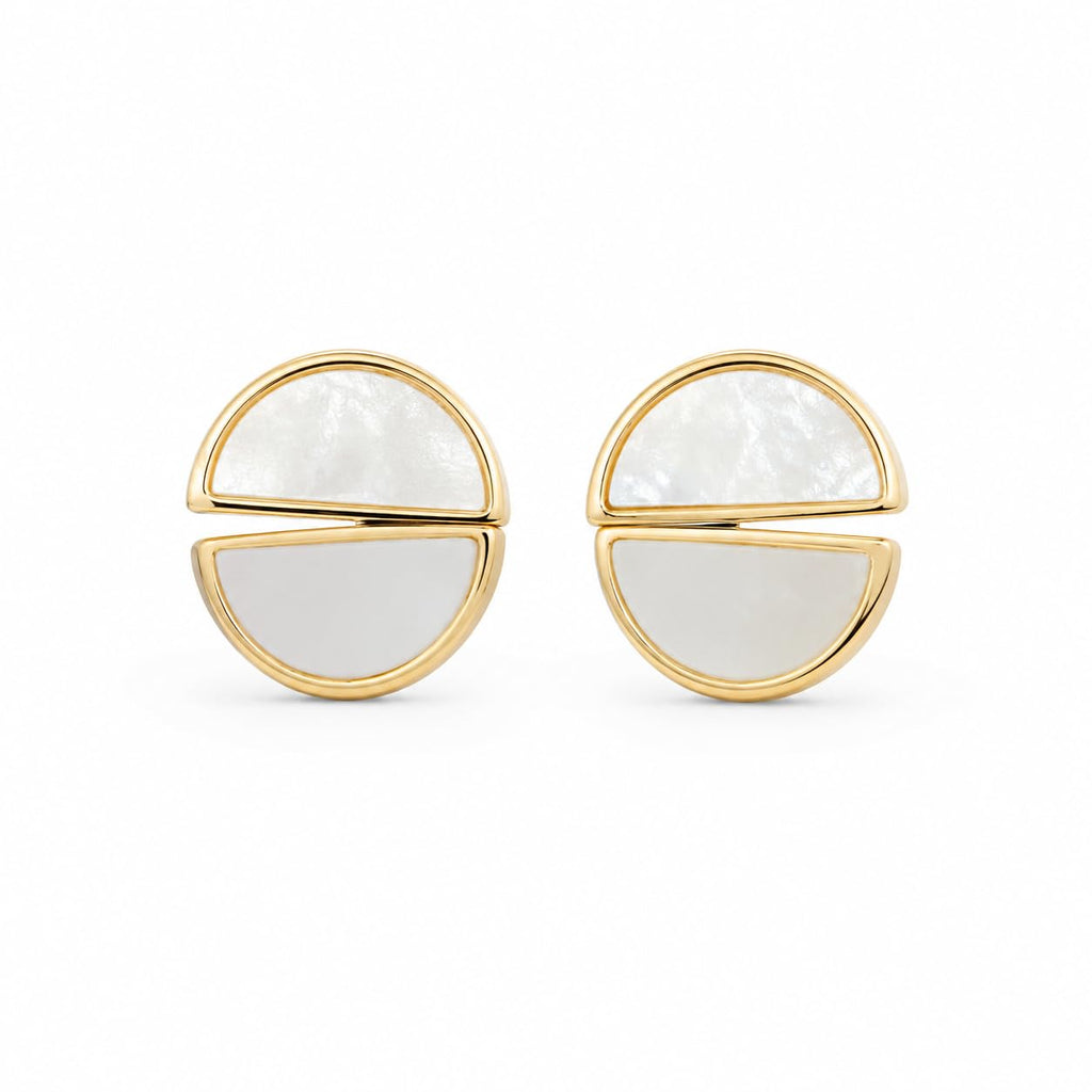 Aishri Gold Tone Designer Fashion Earrings