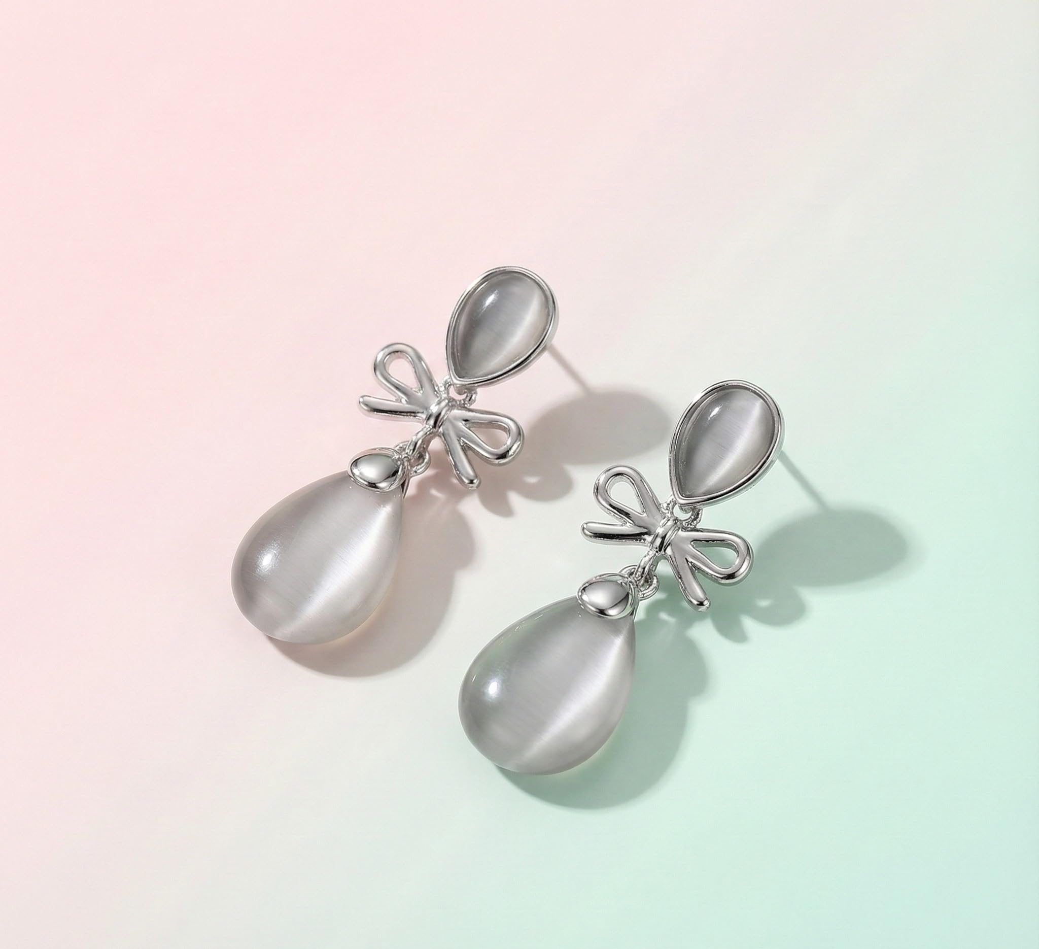Aishri Artificial Pearl drop Dangle Earrings