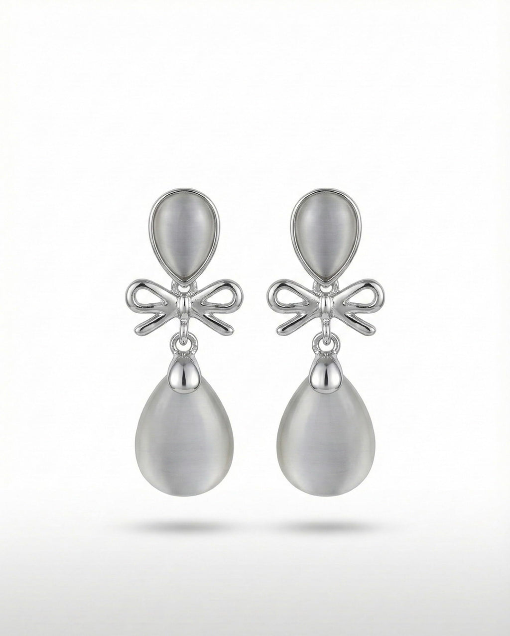 Aishri Artificial Pearl drop Dangle Earrings