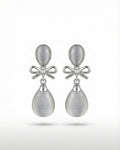 Aishri Artificial Pearl drop Dangle Earrings